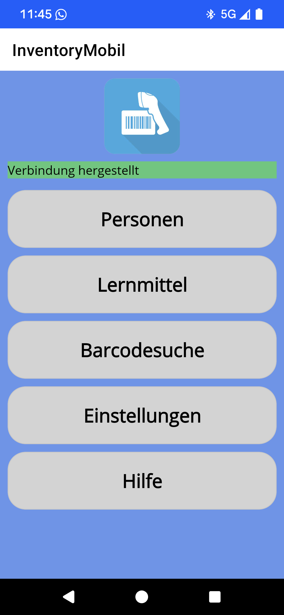 Startbildschirm